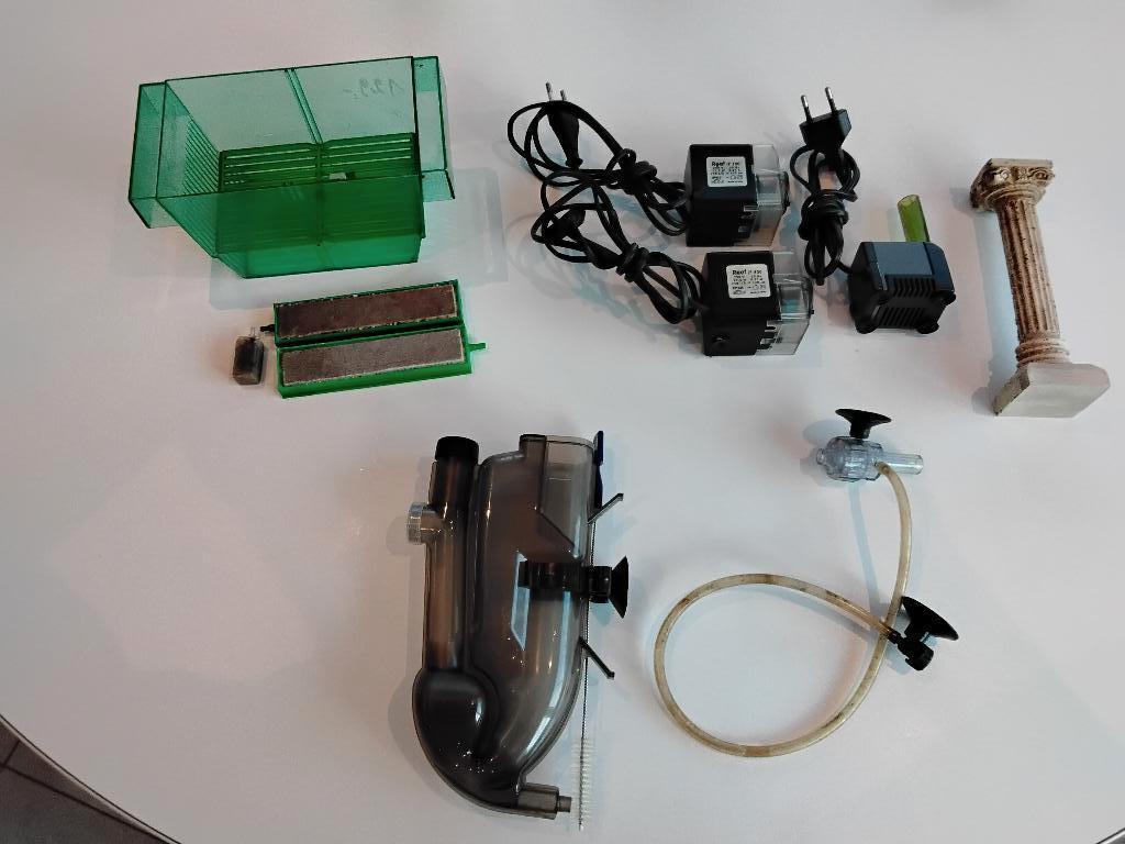 Aquarium pomp +toebehoren, Ophalen, Gebruikt