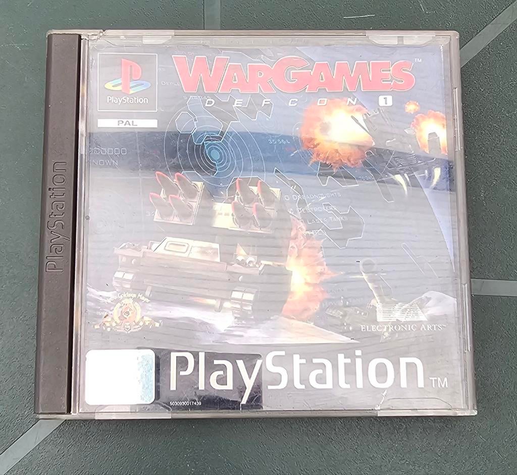 Ps1 playstation war games defcon 1, Gebruikt, 1 speler, Ophalen of Verzenden, Strategie en Constructie