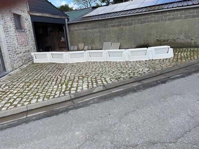Elements de separation en ABS pour piscine ou terrasse, Jardin & Terrasse, Enlèvement, Utilisé, Autres types, Rectangulaire