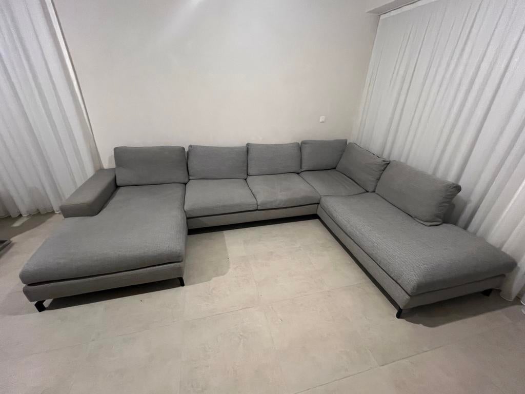 Zetel u-vorm, Huis en Inrichting, Ophalen, Gebruikt