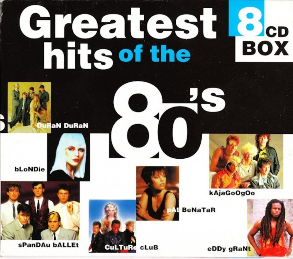 Compilatie van de grootste hits van de jaren 80 - 8 cd's 💿, Cd's en Dvd's, Cd's | Verzamelalbums, Ophalen of Verzenden, Zo goed als nieuw
