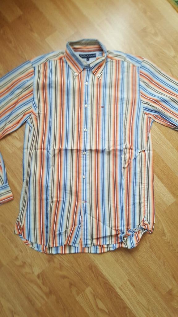 Prachtig Tommy Hilfiger hemd gelijnd (Small), Kleding | Heren, Overhemden, Overige kleuren, Verzenden, Halswijdte 38 (S) of kleiner