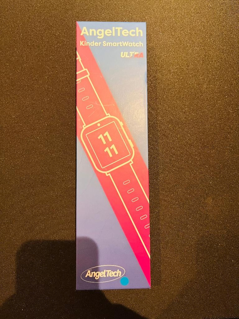 Angeltech Ultra Kinder SmartWatch., Blauw, Nieuw, Ophalen of Verzenden, Stappen