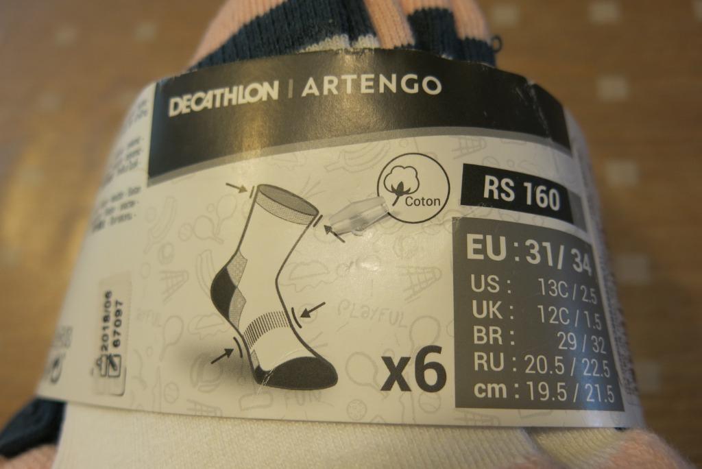 Lot de 6 paires de chaussettes neuves, pt 31/34, Enfants & Bébés, Vêtements enfant | Chaussures & Chaussettes, Neuf, Chaussettes