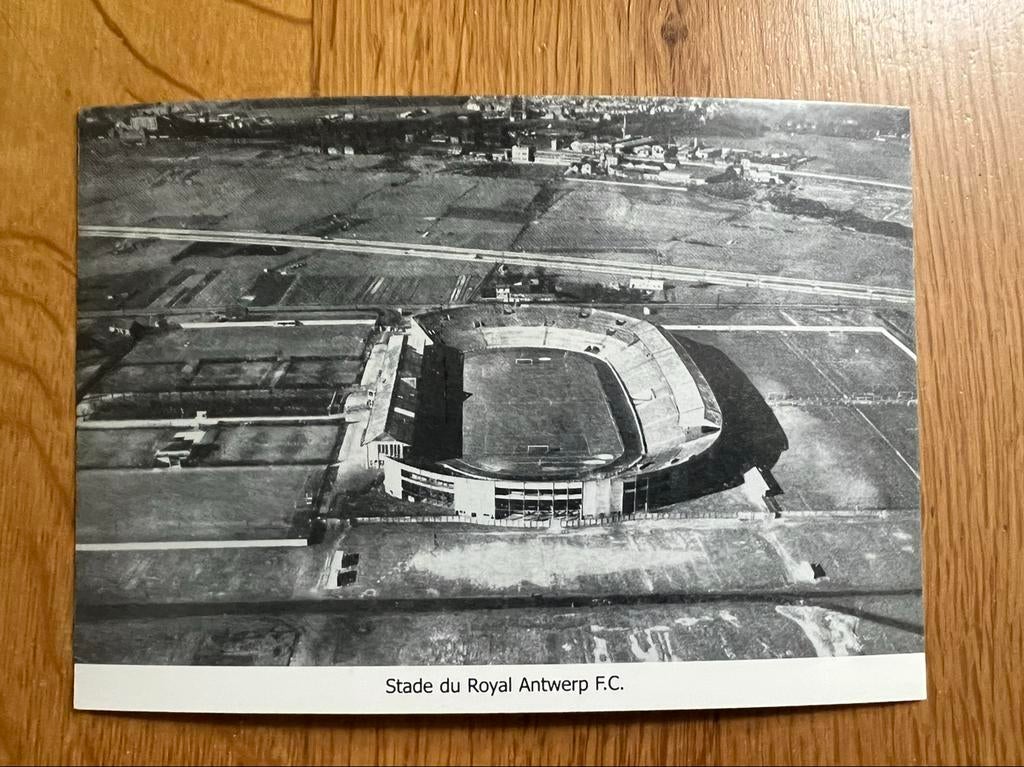 Carte stade Royal Antwerp FC, Envoi, Comme neuf, Affiche, Image ou Autocollant