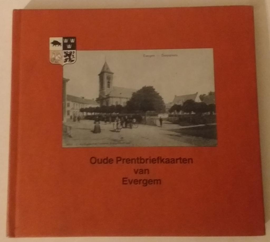Oude prentbriefkaarten van Evergem / Guido Wolfaert - Van de, Boeken, Ophalen of Verzenden