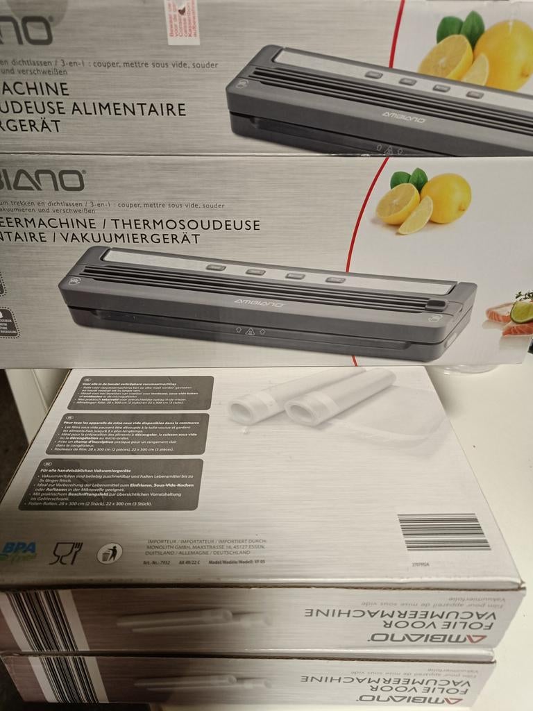 Aspirateur Ambiano (3 en 1) : 2 nouvelles boîtes en aluminiu, Electroménager, Électroménager & Équipement Autre, Envoi
