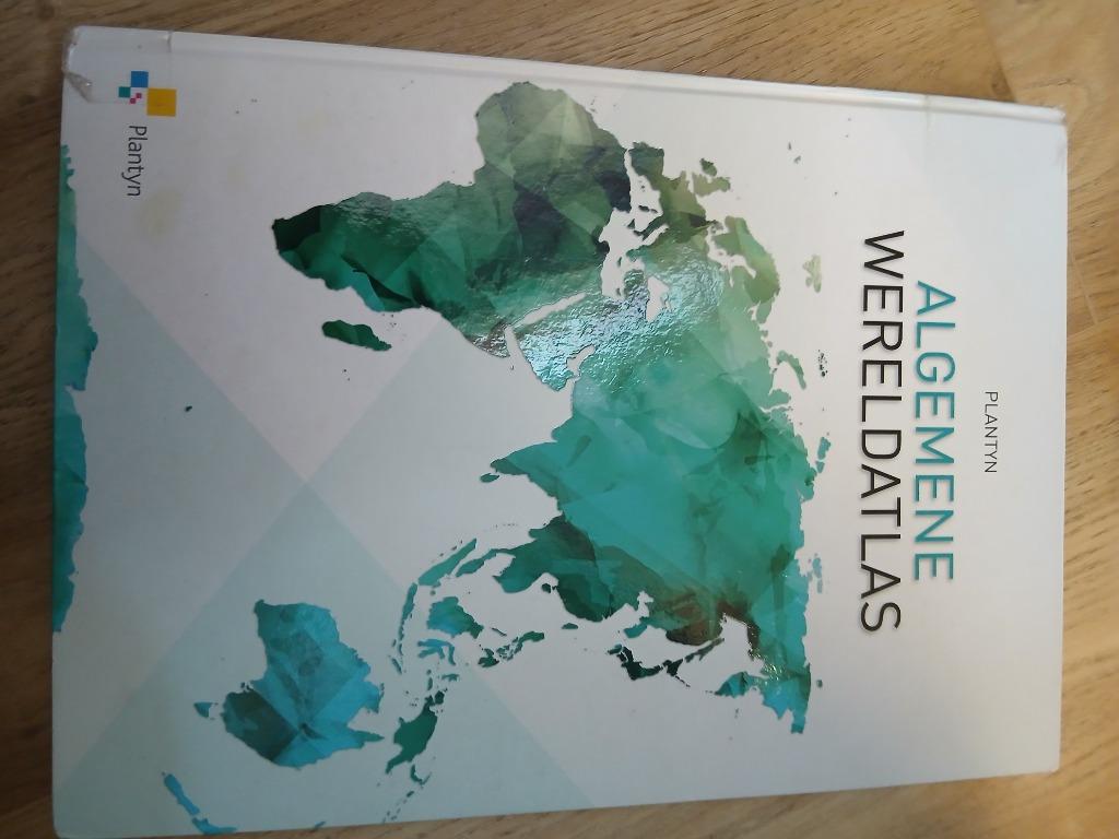 Algemene wereldatlas Plantyn editie 2017, Boeken, Gelezen, ASO, Plantyn, Ophalen of Verzenden