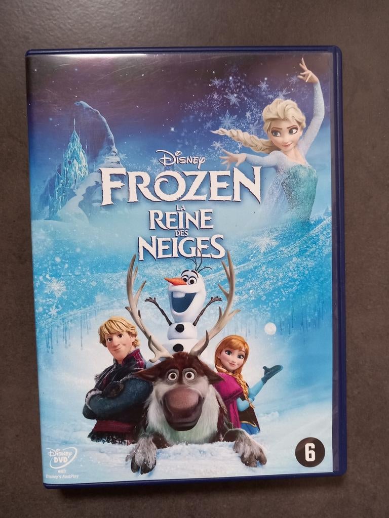 dvd - frozen - de ijskoningin -> 2€, Ophalen of Verzenden, Zo goed als nieuw