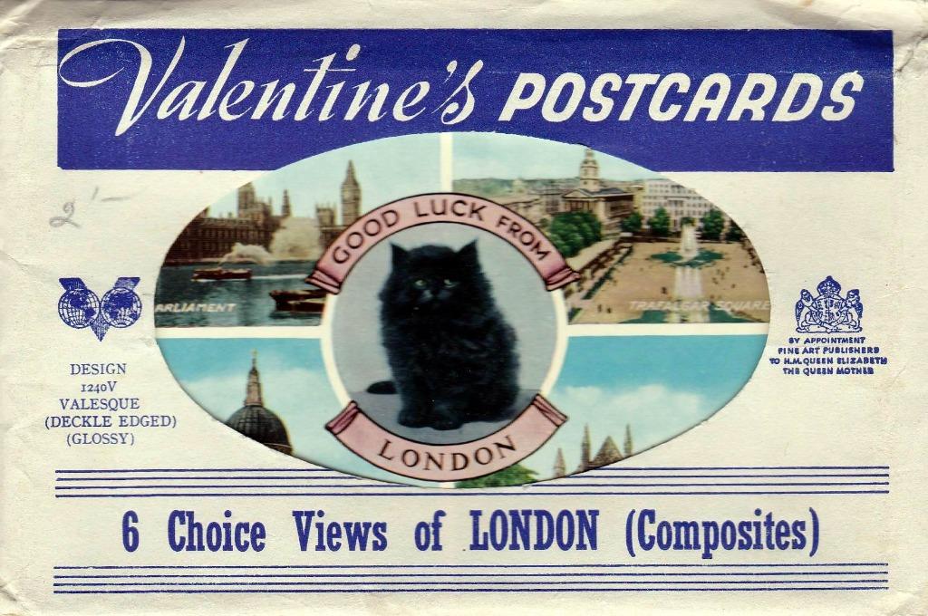 Cartes postales Londres années 1960, Collections, Enlèvement ou Envoi, 1960 à 1980, Non affranchie, Europe autre