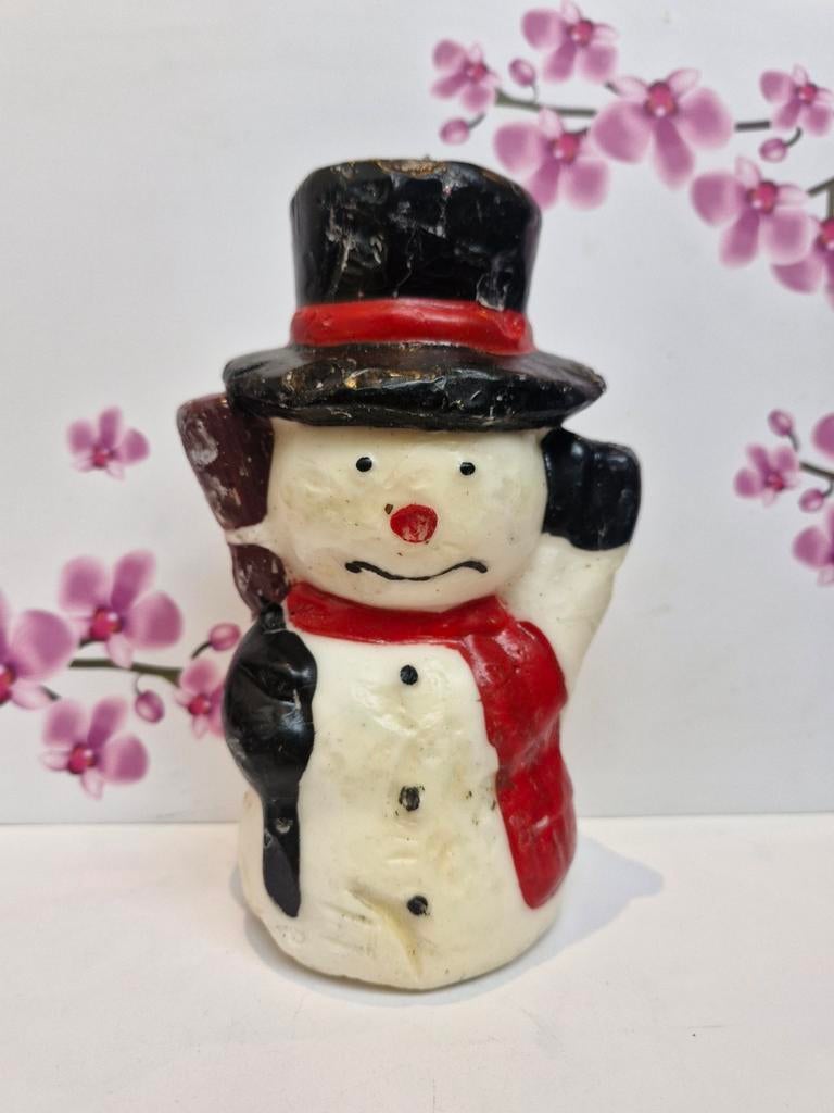 ⛄️ Bougie bonhomme de neige, Antiquités & Art, Art | Lithographies & Sérigraphies, Enlèvement ou Envoi