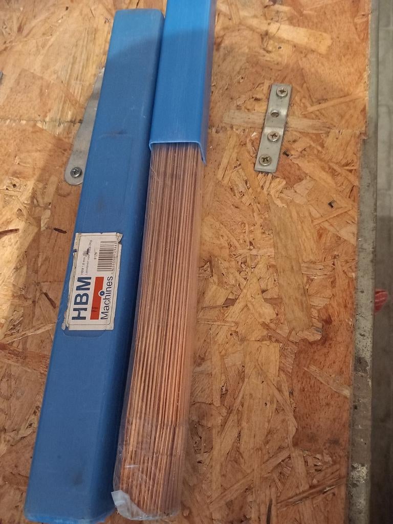 HBM ,  1,6 mm lasstaven voor staal 2kilo, Envoi