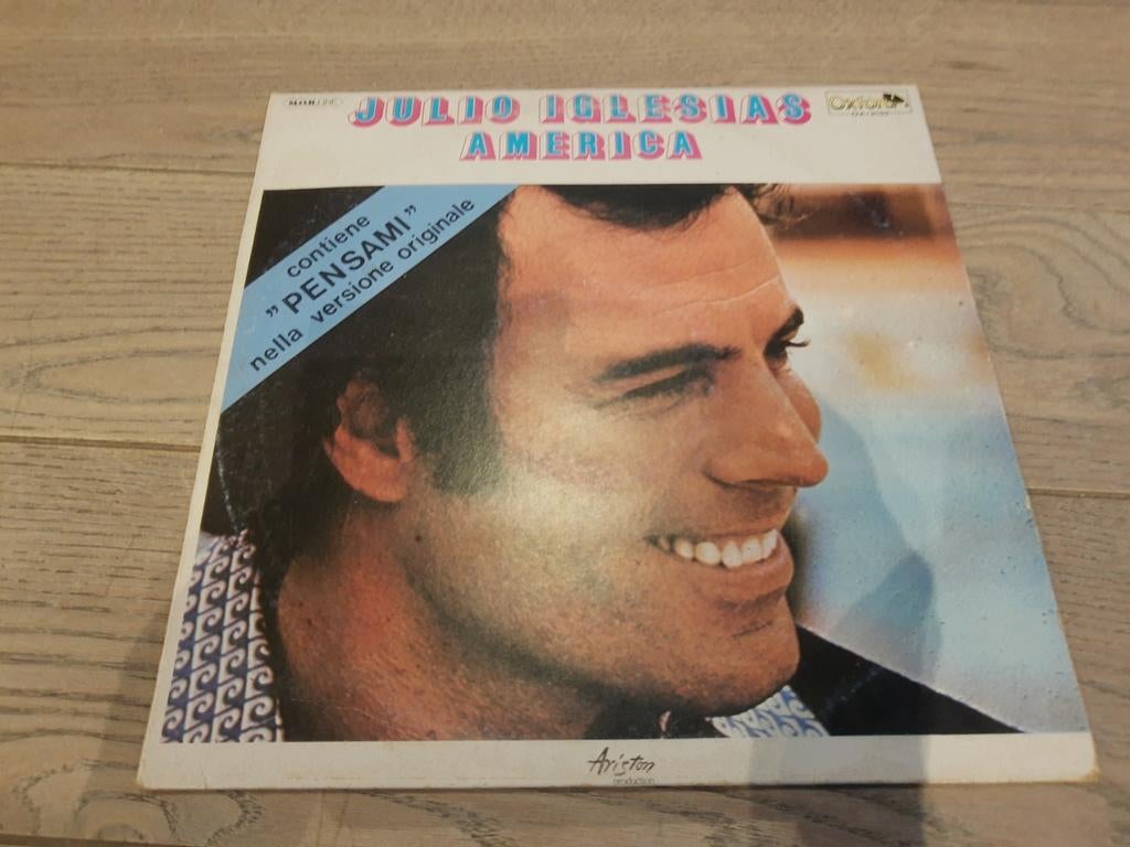 Lp Julio Iglesias - America, Cd's en Dvd's, Ophalen of Verzenden, Zo goed als nieuw