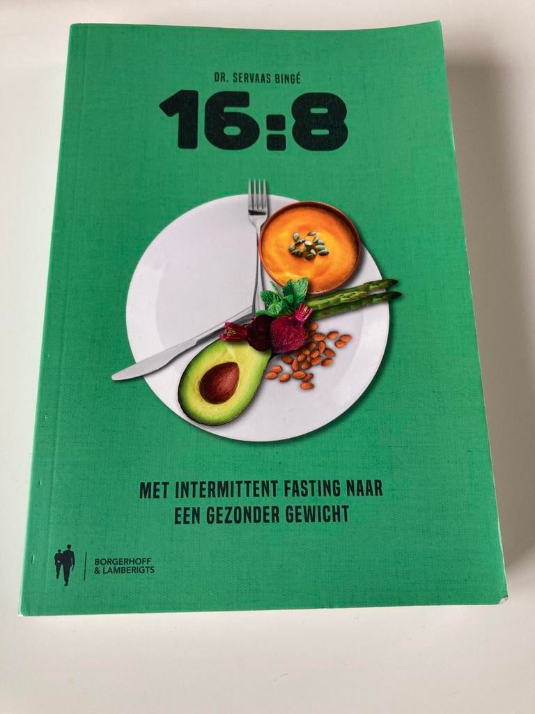 16:8 Intermittent Fasting - Servaas Bingé, Boeken, Gelezen, Servaas Dr. Bingé, Ophalen of Verzenden, Gezondheid en Conditie