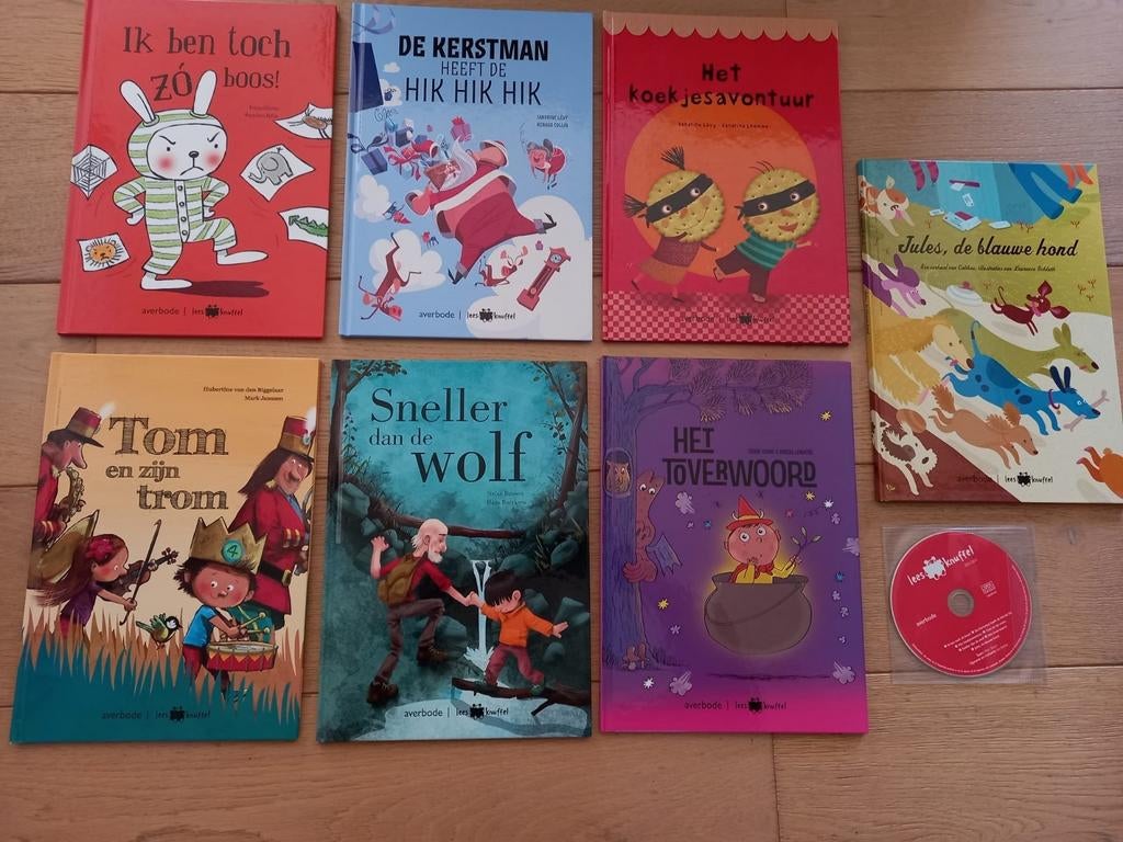 Leesknuffel boeken met luistercd in perfecte staat, Boeken, Ophalen of Verzenden, Zo goed als nieuw