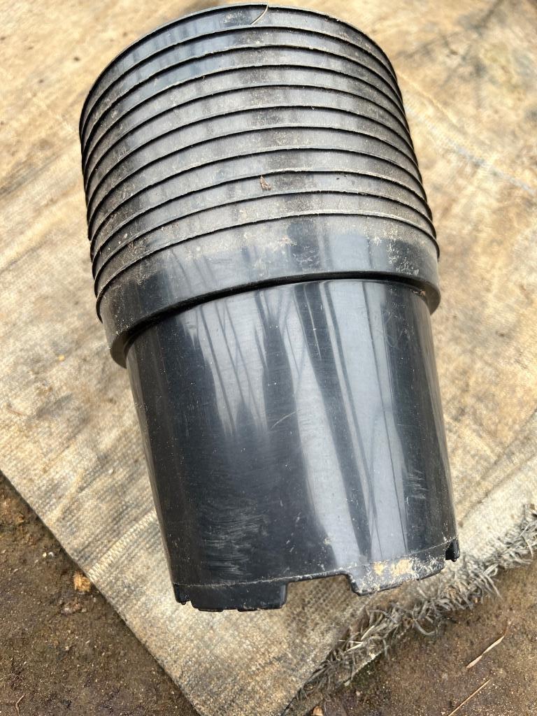 Bloempotten kweekpotten 15 cm, Ophalen, Kunststof, Rond, Zo goed als nieuw
