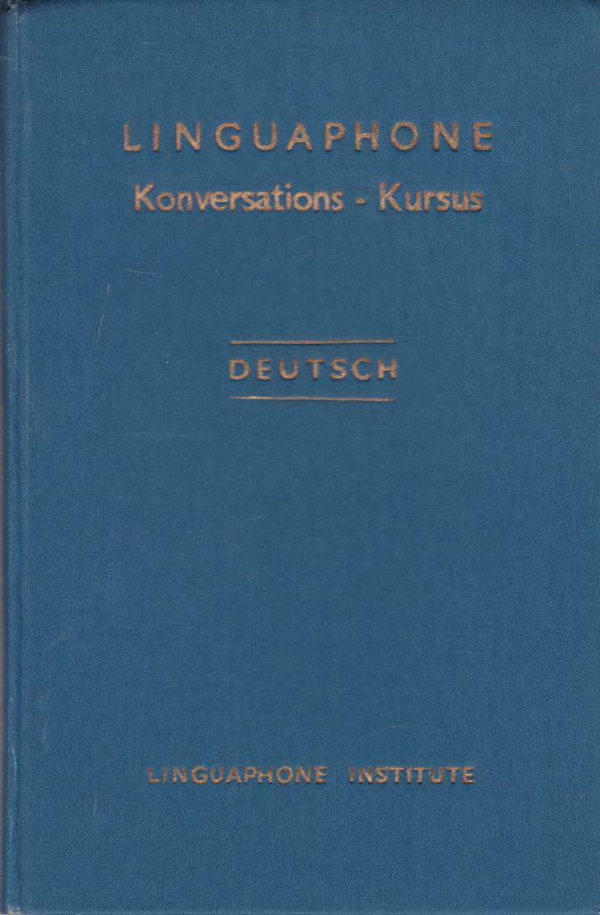 Paul Menzerath, Linguaphone Konversations-Kursus., Ophalen of Verzenden, Zo goed als nieuw, ASO, Duits