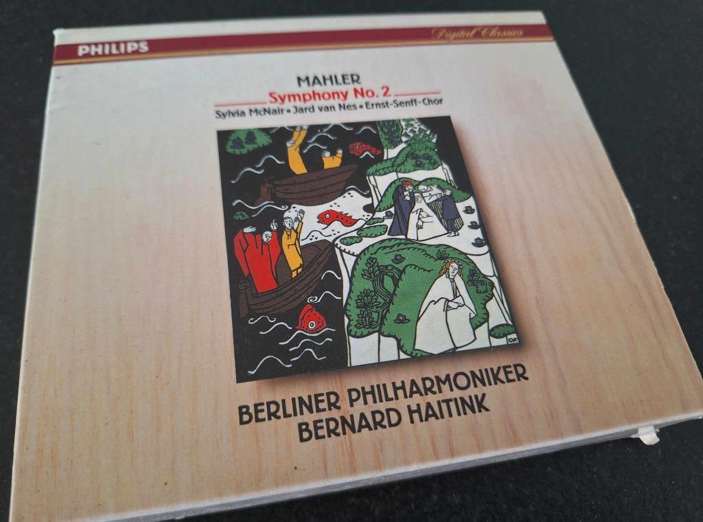 Mahler / Haitink - Symphony No. 2 Box 2 x Cd's / Philips, Ophalen of Verzenden, Romantiek, Gebruikt, Kamermuziek