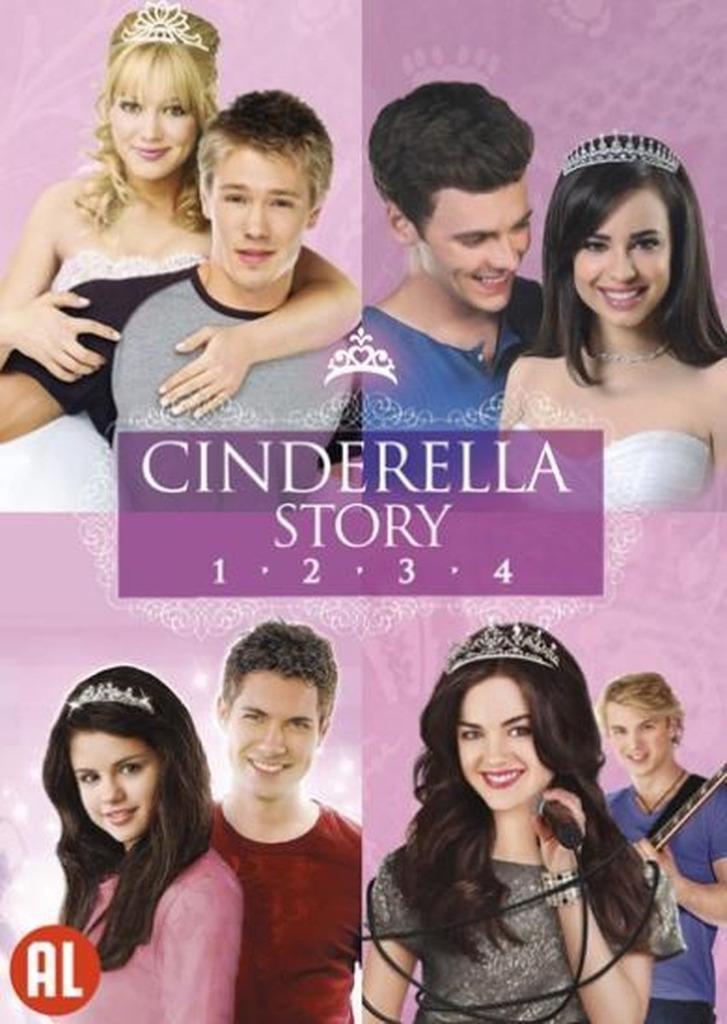 CINDERELLA 1-2-3-4, Cd's en Dvd's, Dvd's | Komedie, Nieuw in verpakking, Romantische komedie, Boxset, Vanaf 9 jaar, Ophalen of Verzenden