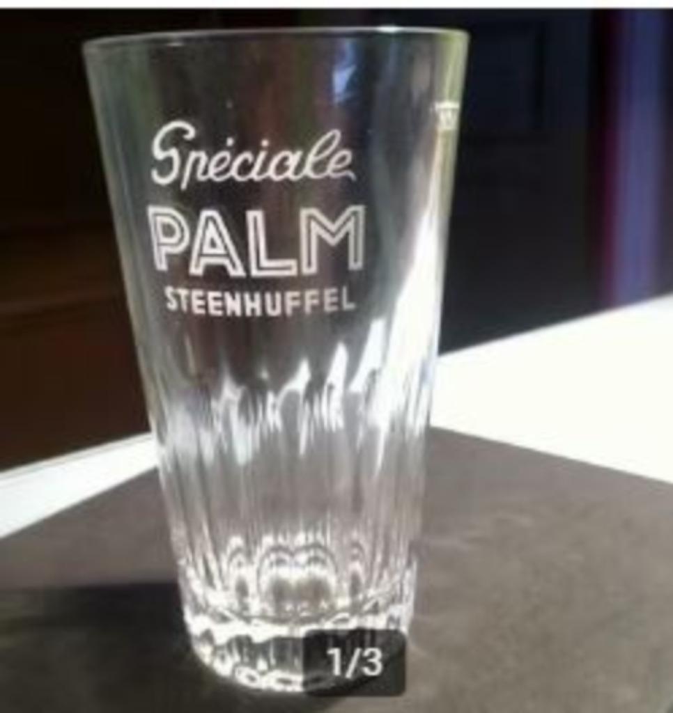 Ancien verre bière Spéciale PALM 33cl., Enlèvement ou Envoi, Comme neuf, Verre à bière