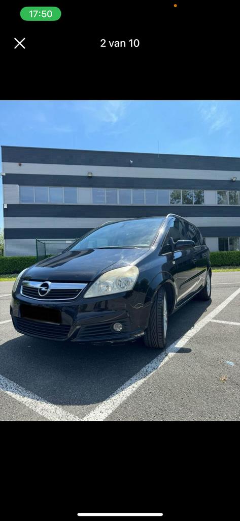 Opel zafira automaat 7 plaatsen, Auto's, Automaat, 7 zetels, Zafira, Particulier