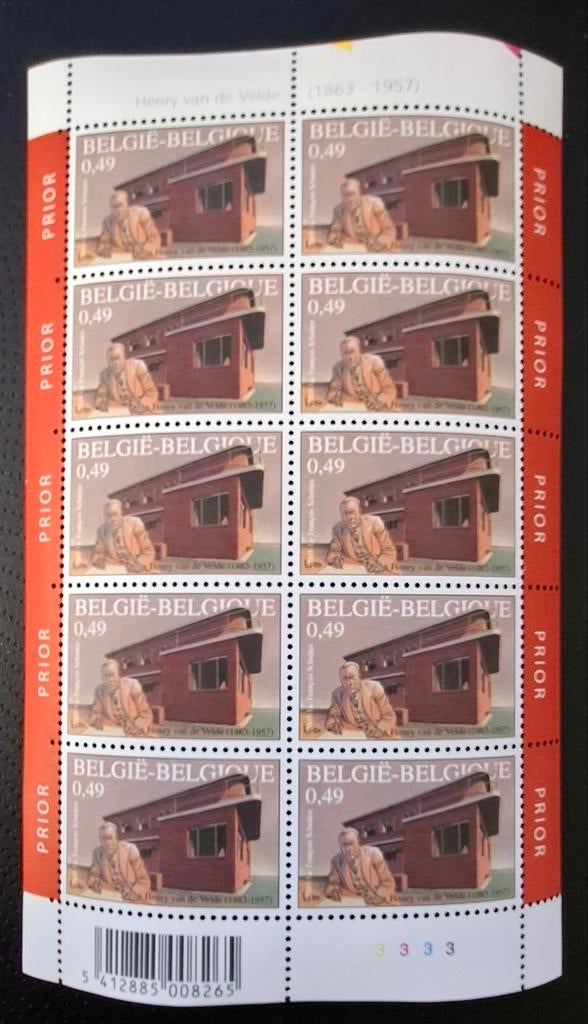 België: OBP 3146 ** Henry van de Velde 2003., Ophalen of Verzenden, Zonder stempel, Postfris, Postfris