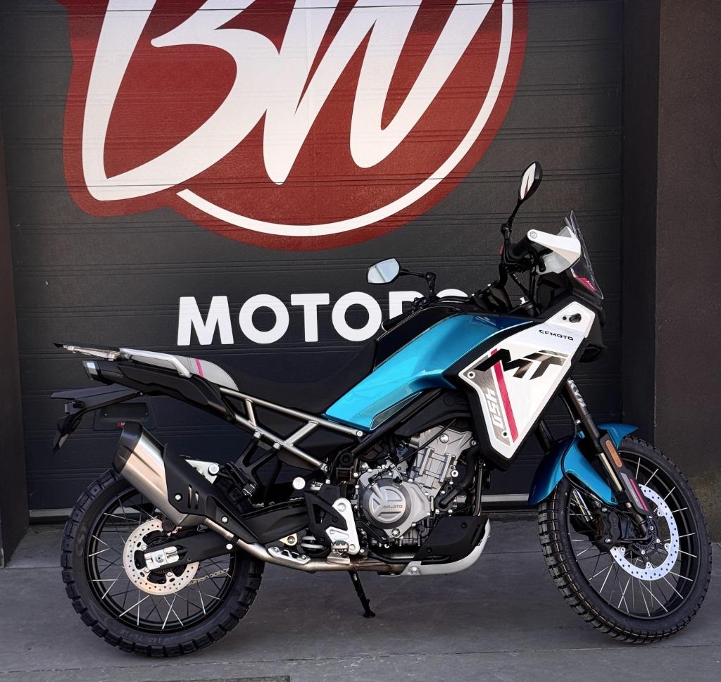 CF Moto 450 MT Zephyr Blue @ BW Motors Mechelen