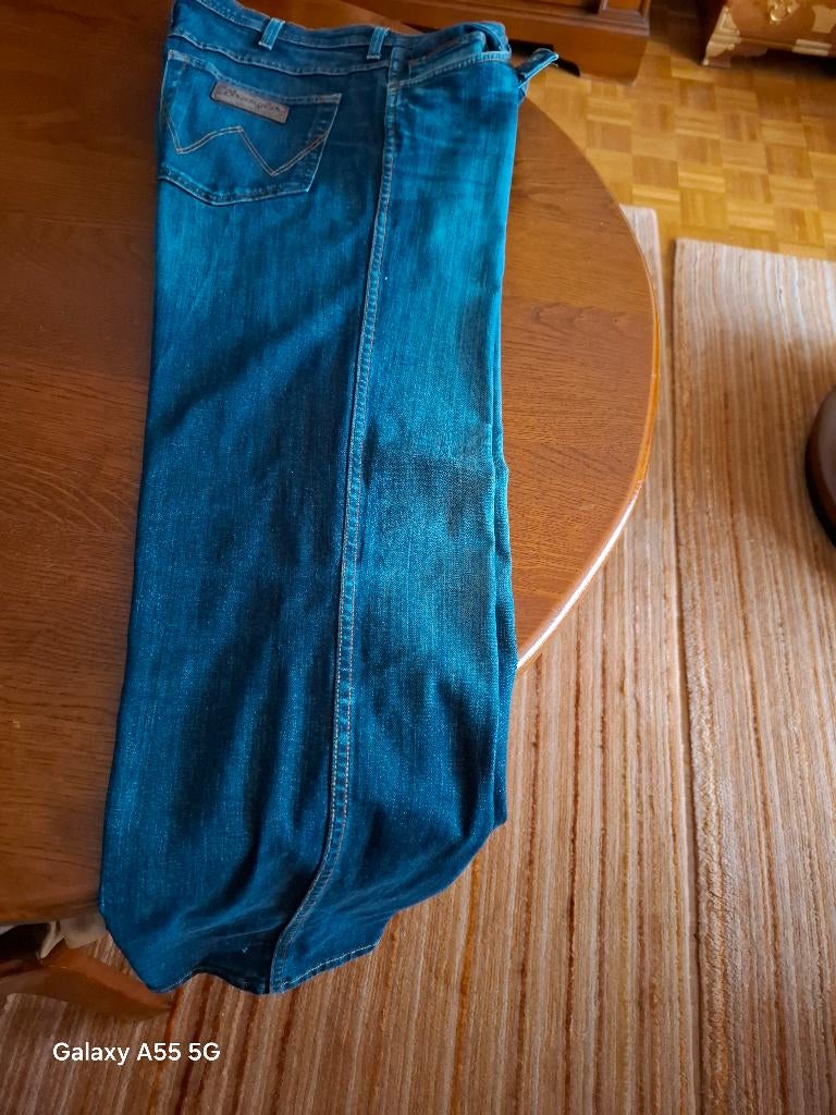 Wrangler jeans W36/L34 stretch, Blauw, Wrangler, Overige jeansmaten, Ophalen of Verzenden