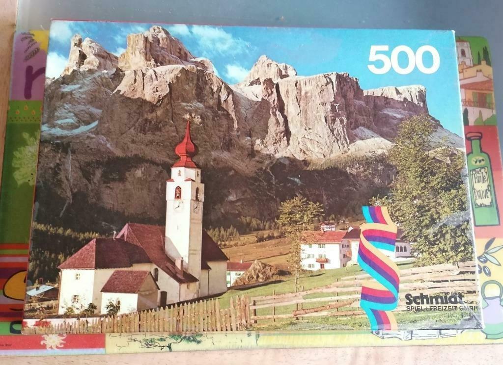 Puzzle Colfosco, Suisse 500 pièces, Hobby & Loisirs créatifs, Sport cérébral & Puzzles, Comme neuf, Puzzle, 500 à 1500 pièces