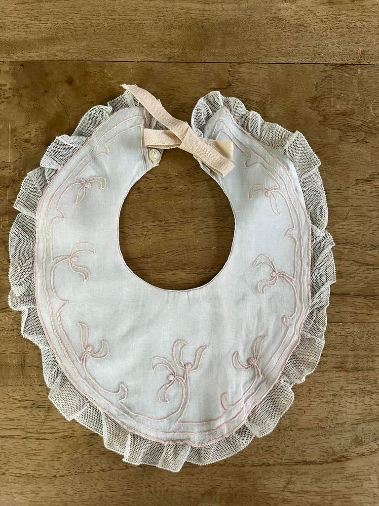 Antiek slabbetje- handwerk, Ophalen of Verzenden, Kinderen