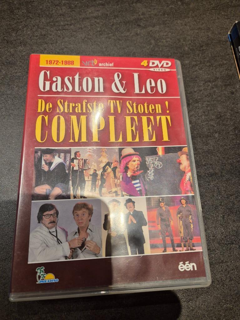 Gaston en Leo 4 DVD's De Strafste TV Stoten, Cd's en Dvd's, Alle leeftijden, Ophalen, Zo goed als nieuw