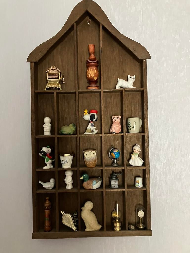 Letterbak met miniatuurtjes, Verzamelen, Ophalen