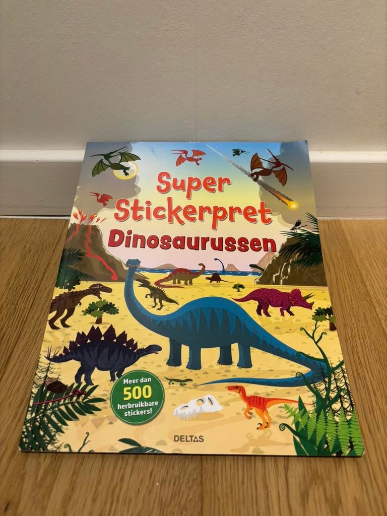 Graham Oakley - Super stickerpret - Dinosaurussen, Ophalen of Verzenden, Zo goed als nieuw, Graham Oakley
