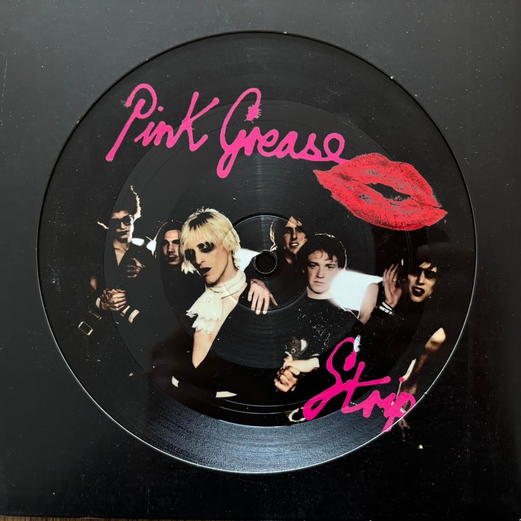 Pink Grease - Strip - Listen ( 7” vinyl picture disk ), 7 inch, Single, Ophalen of Verzenden, Pop