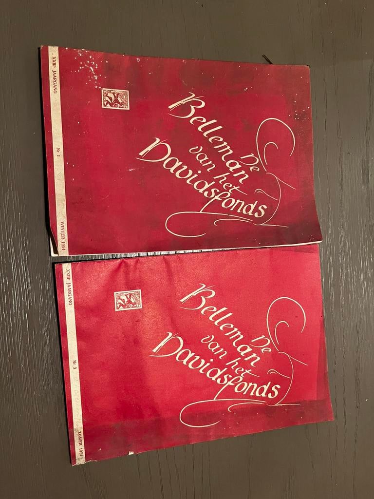De Belleman van het Davidsfonds 1954, Ophalen