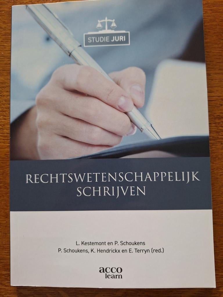 L. Kestemont - Rechtswetenschappelijk schrijven, Enlèvement ou Envoi, Neuf, L. Kestemont; P. Schoukens