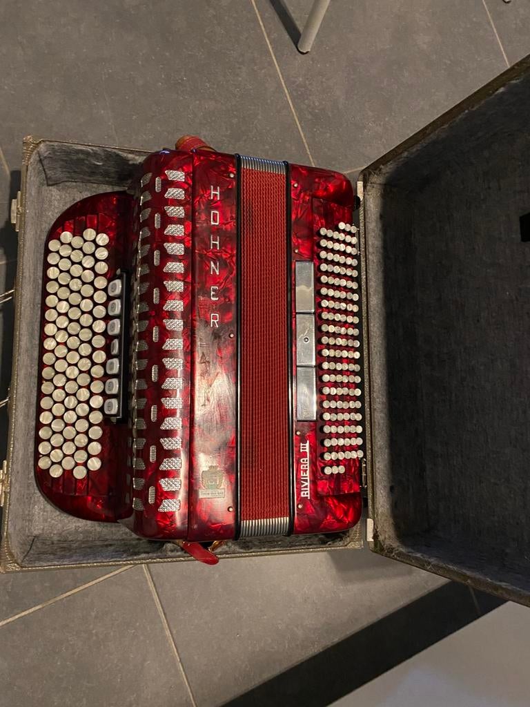 Hohner riviera 3, Muziek en Instrumenten, Ophalen, Zo goed als nieuw, Hohner