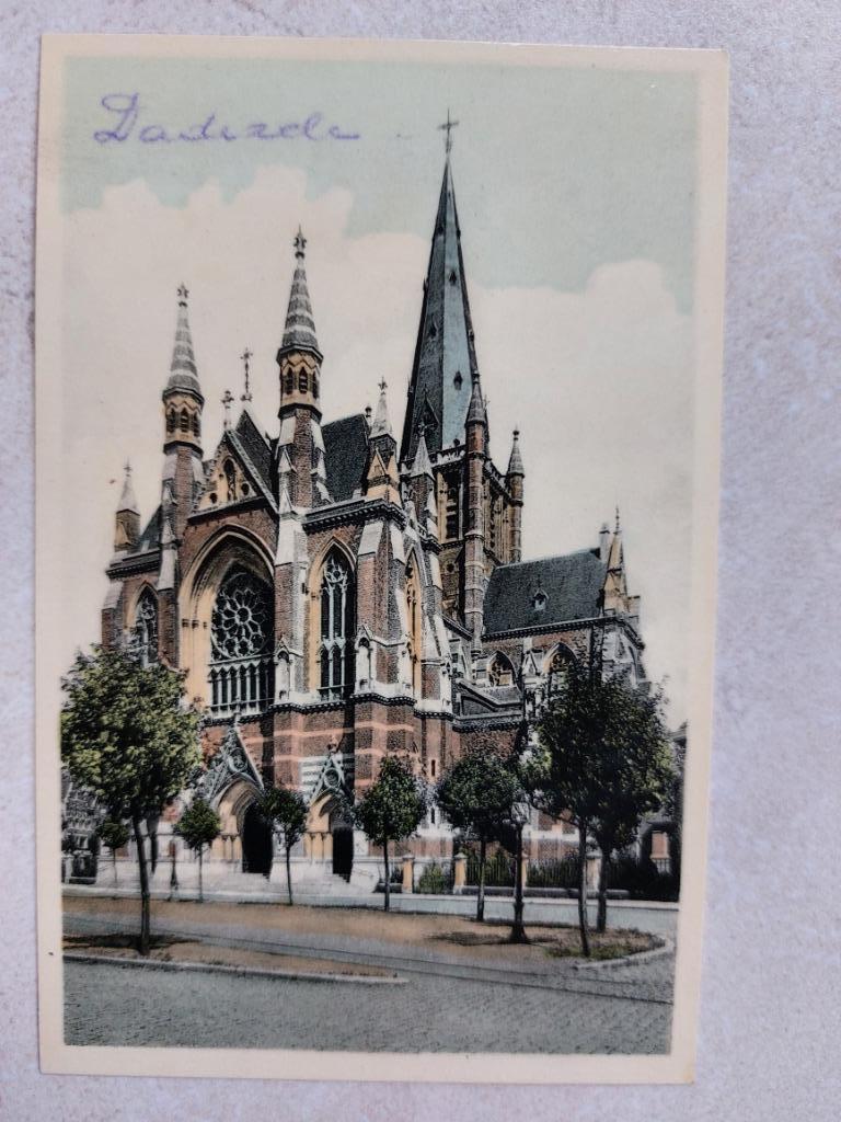 oude postkaart Dadizele, Verzamelen, Verzenden