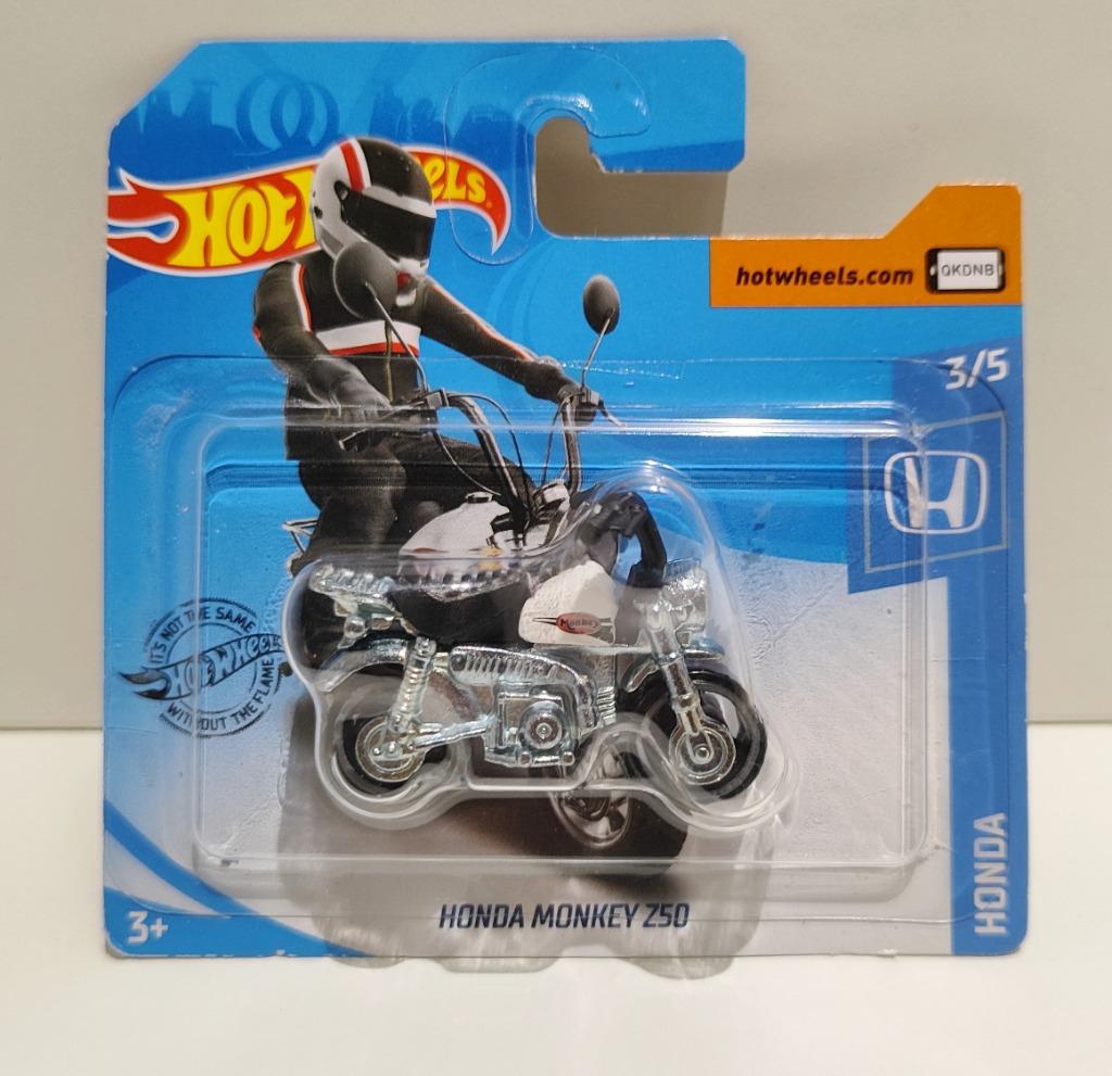 Hot wheels Honda Monkey Z50 Wit (2020), Enlèvement ou Envoi