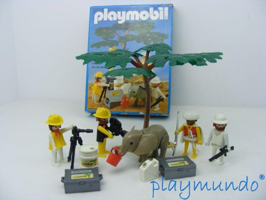 Playmobil 3414; Thema  Safari (1980-1984), Enlèvement ou Envoi, Utilisé