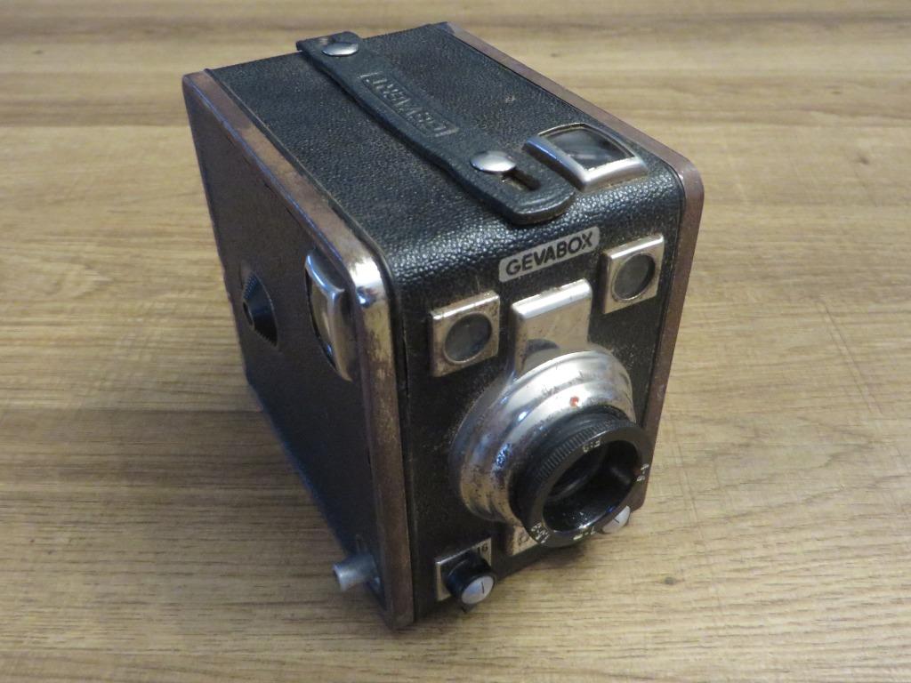 Oud fototoestel Gevabox, Verzamelen, Ophalen of Verzenden, 1940 tot 1960, Fototoestel