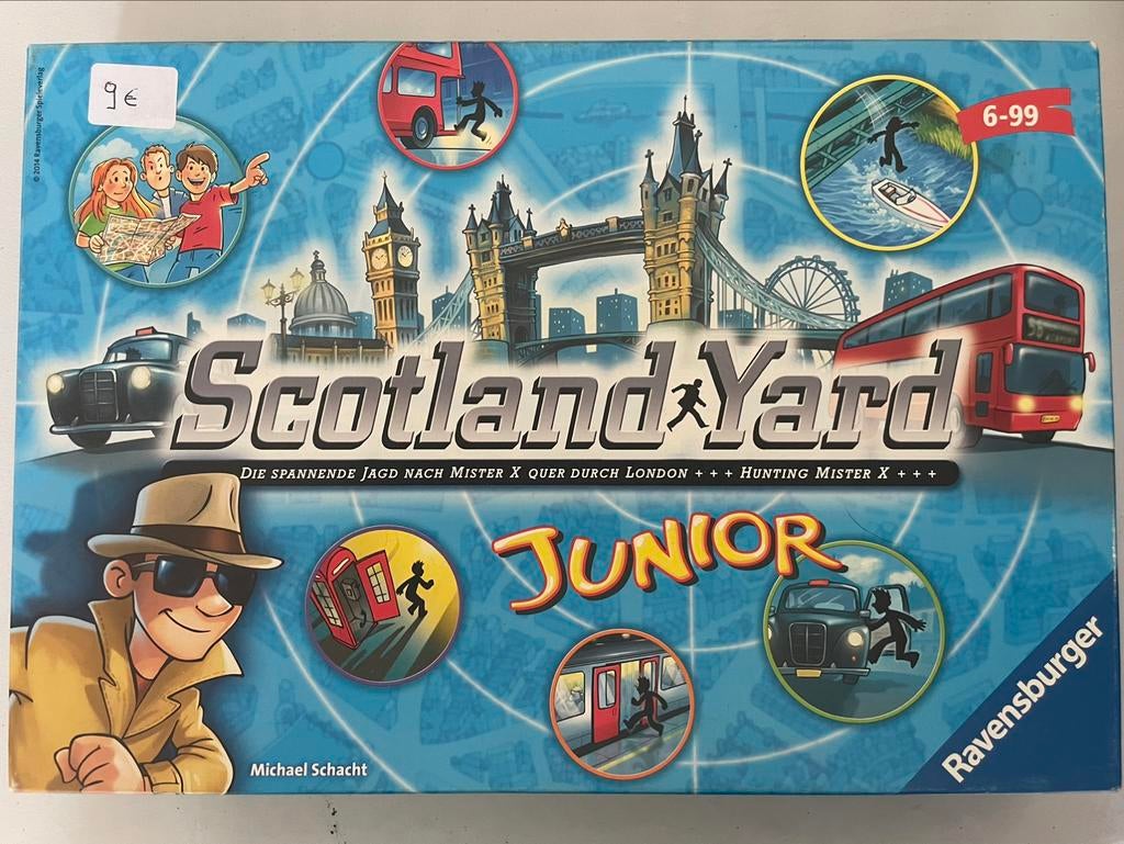 Ravensburger Scotland Yard Junior, Ophalen of Verzenden, Zo goed als nieuw