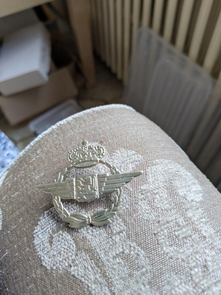 Kenteken vrouwelijke militair, Ophalen of Verzenden, Luchtmacht, Embleem of Badge