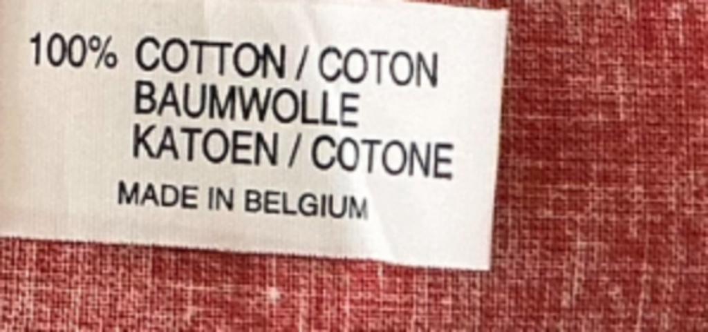 Tafelkleed afwasbaar - linnen look - 100 % katoen, Huis en Inrichting, Ophalen of Verzenden, Zo goed als nieuw, Rechthoek