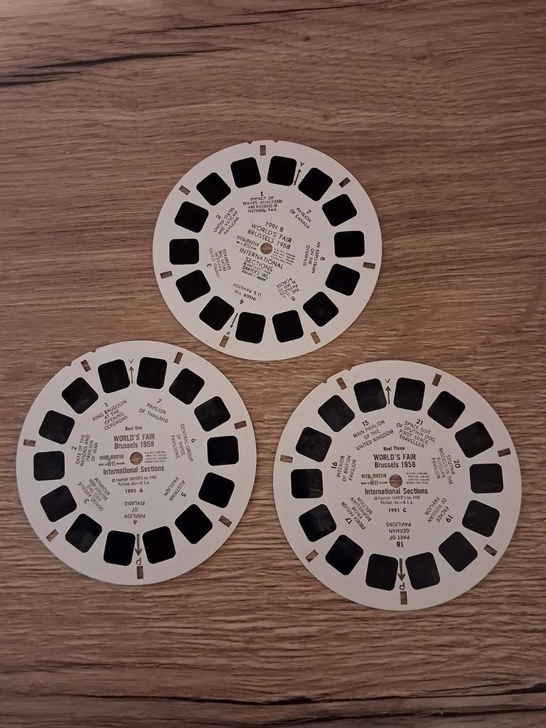 View-master : world's fair 1958 international sections, Verzamelen, Speelgoed, Ophalen of Verzenden