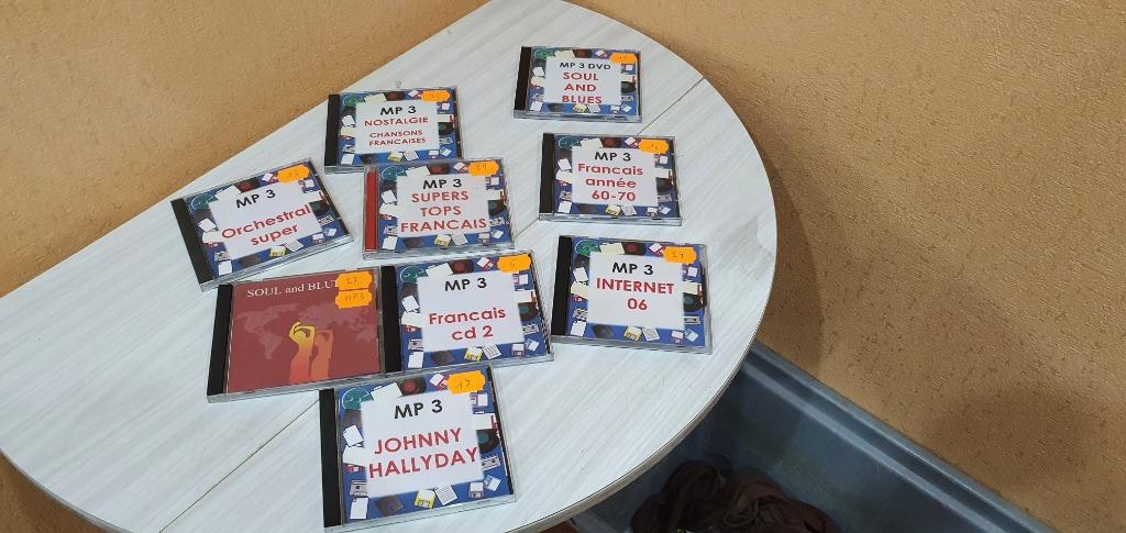 CD'S MP3 (146), Enlèvement