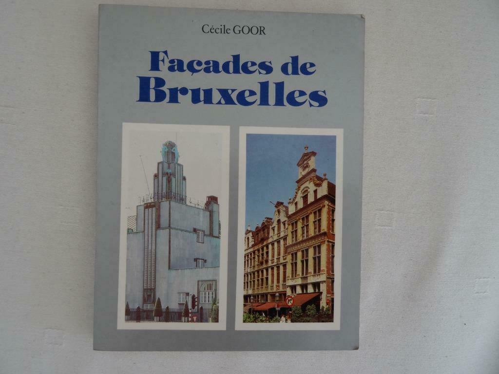 Façades de Bruxelles de Cecile GOOR 1981, Enlèvement ou Envoi, Comme neuf