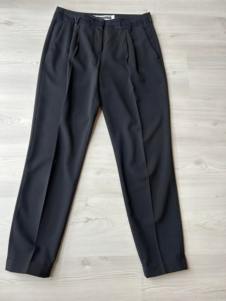 Broek gekleed Luisa Cerano 38, Kleding | Dames, Maat 38/40 (M), Zwart, Ophalen of Verzenden, Zo goed als nieuw