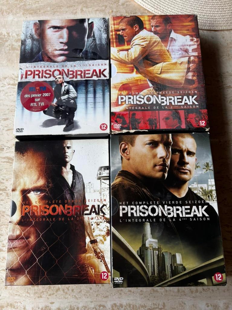 4 saisons prison break, Ophalen of Verzenden, Gebruikt