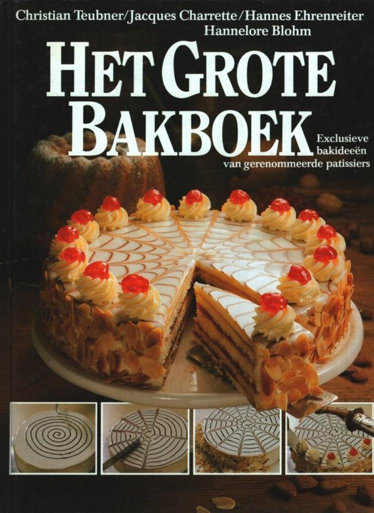 Het grote bakboek exclusieve bakideeen, Enlèvement ou Envoi, Comme neuf